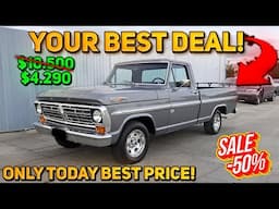 20 Flawless Classic Trucks Under $30,000 Available on Craigslist Marketplace!