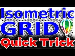 Quick Trick to Create Isometric Grid in CorelDRAW