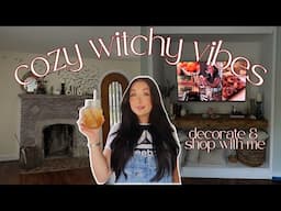 decorate for fall with me | minimal & moody