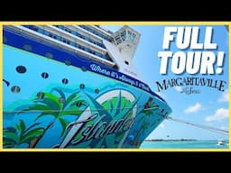 Margaritaville at Sea Islander Cruise Ship FULL Tour & Tips