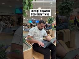 You’re using ChatGPT wrong for keyword research. Try this method instead👇