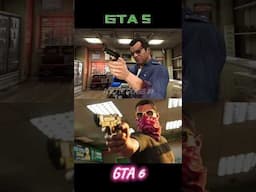 This is what 12 years looks like... | GTA 5/GTA 6 comparison... #gta #gta5 #gta6 #gaming #shorts