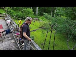 Life is good!! Longer longbow pokes. Aim small.