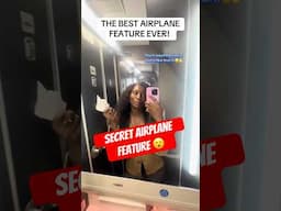 I Found a SECRET Feature on This Plane 😳 (No One Talks About This) #travelhacks #shortsafrica