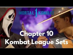MK1. (6) Ranked Sets. Kung Lao vs Kombat League