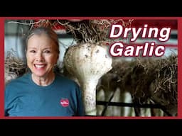 Try this EASY & COMPACT way to DRY GARLIC