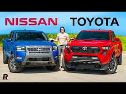 2025 Nissan Frontier vs Toyota Tacoma / Battle of Principles