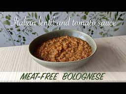 HIGH-PROTEIN MEAT-FREE RAGÙ from PANTRY STAPLES | The Italian pasta sauce you didn’t know you needed