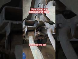 Tip for aligning through bolts! #automobile #cartok #offroad