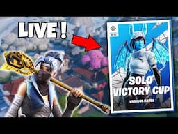 COACHING FRIEND TO QUAL FOR FORTNITE SOLO VICTORY CUP LIVE