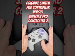Comparing The Nintendo Switch & Switch 2 Pro Controllers