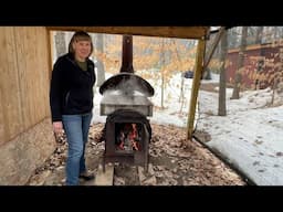 Low Cost Maple Syrup Operation on Off Grid Homestead