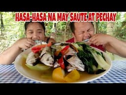 HASA-HASA NA MAY SAUTE AT PECHAY #lutongbahayrecipe