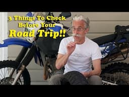 The Most Important Checks Before A Motorcycle Road Trip
