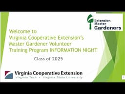 Information Night for EMG Volunteer Training 2025