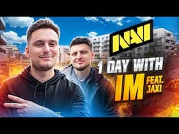 1 Day with iM (feat. jaxi) | NAVI CS2 Vlog