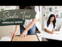 Art Studio Tour in Honolulu, Hawaii + I'M MOVING?!