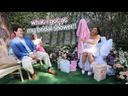 MY BRIDAL SHOWER!! Present Haul & Making Labubu Gifts!!