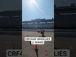 CRF450F SUPERMOTO WHEELIES + HARLEY DAVIDSON SPORTSTER HITS THE TRACK!