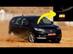Honda CR-V 2012-2014 AWD light flashing