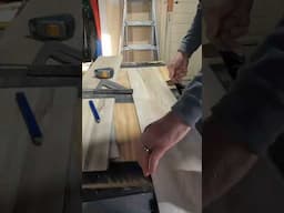 Cutting vinyl plank flooring!