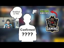 FOZYAJAY REPLY ON TOTAL GAMING QUALIFY IN TEC ? CYBER PERMANENT IN TG ESPORTS  ? TOTAL GAMING #FFM