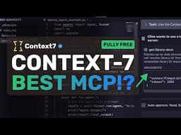 Context7 + Cline & RooCode: This MCP Server Makes CLINE 100X MORE EFFECTIVE!