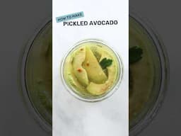 Avocado Pickles—the perfect addition to your #tacos, #fajitas and #burritos (or just on their own!)