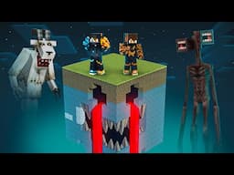 Minecraft Scariest ONE CHUNK😨😭
