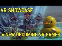 6 New Upcoming VR Games for Quest 2&3, PSVR2 & PCVR | VR SHOWCASE