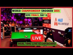 World Championship Snooker 2025 | Live Score Update Today Semi Finals Day 13 Matches May 01 2025