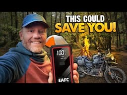 How This Tiny Jump Starter Saved My Offroad Motorcycle Adventure | EAFC Jump Pack Review