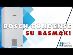 Bosch Kombi Condense 2500 Su Doldurma - Basınç Problemleri Çözüm