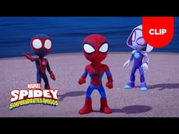 Spidey Y Sus Sorprendentes Amigos | ¡Fuera Luces! | Clip
