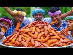 BANANA BAJJI | Banana Fry | Valakkai Bajji Recipe  Cooking in Village | Tasty Plantain Evening Snack