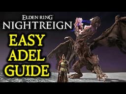 Nightreign: How To Easily Kill Adel Baron of Night! (Gaping Jaw)