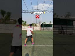 Crossbar Football Challenge 🔥⚽️  #football #soccer #player #shorts #reels #sports #challenge #skill