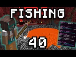 Grinding For FISHING 40 With Marina In SKYBLOCK!!!