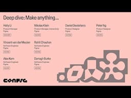 Config 2025: From prompt to code with Figma Make and Sites