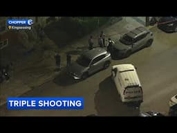 Gunman sought for shooting 3 people outside Philadelphia home