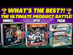 *THE ULTIMATE PRODUCT BATTLE!🤯 2024 DONRUSS vs OPTIC vs PRIZM FOOTBALL MEGA BOX BATTLE!🏈