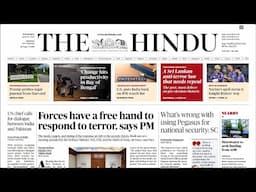 HINDU | ஆங்கில செய்தித்தாள் தமிழில் | 30.04.2025 | Suresh IAS Academy