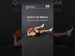Quick Abs Break – Deep Core Workout #absworkout  #coreworkout
