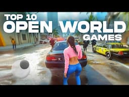 Top 10 Best OPEN WORLD Games for Android 2025 | High Graphics