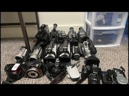 My Retro Camcorder Collection (April 2025)
