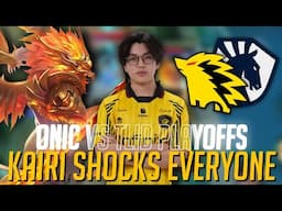 KAIRI SHOCKS EVERYONE USING KAJA JUNGLE! | ONIC vs TLID PLAYOFFS SHOWDOWN