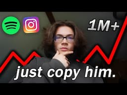 i got this music artist 1M+ streams just to prove it's not luck