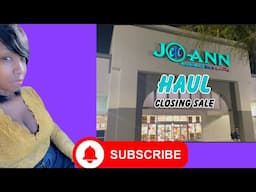 Joann Fabric Haul