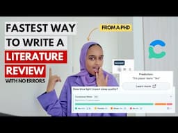 How To Write a Literature Review Using Consensus AI (With Threads + Consensus Meter)