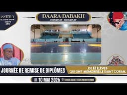 10 Mai - Remise de diplômes  Dahara Dabakh de Oustaz Makhtar Sarr  épisode 1